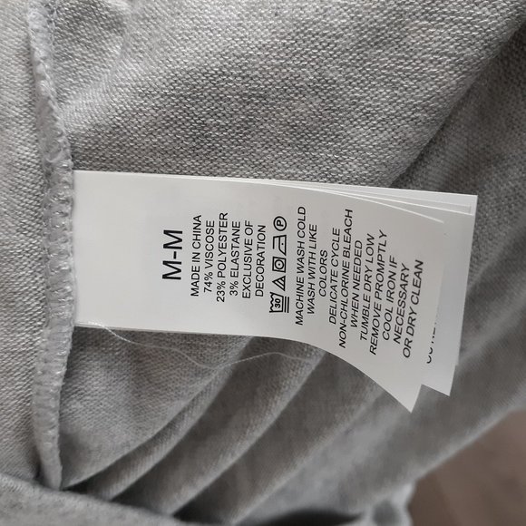 NWT Kate Spade Wink Short Sleeve Grey Sleepshirt Size M - Picture 9 of 15